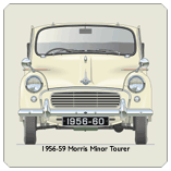 Morris Minor Tourer 1956-60 Coaster 2